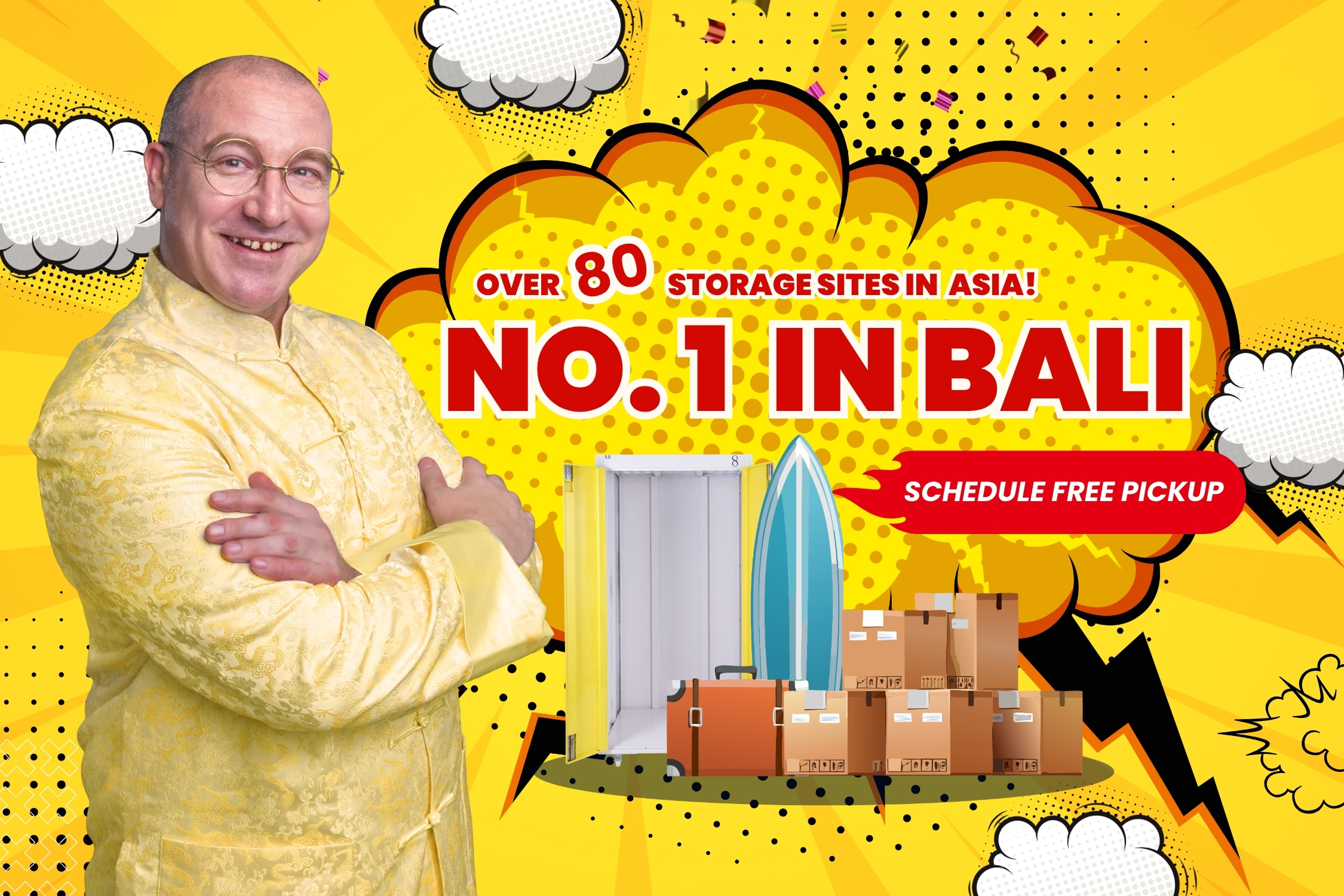 SC Storage No.1 in Bali – Over 80 Storage Sites in Asia. Schedule Free Pickup.