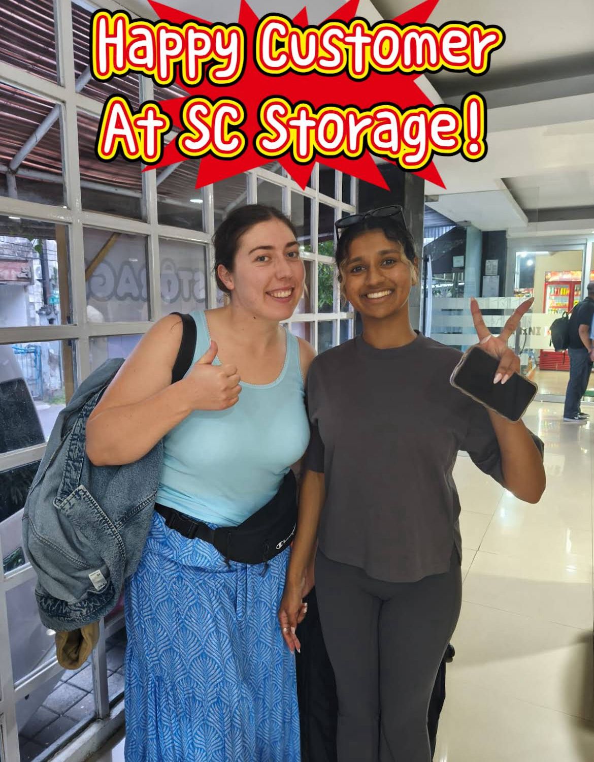 SC Storage happy customer Bali