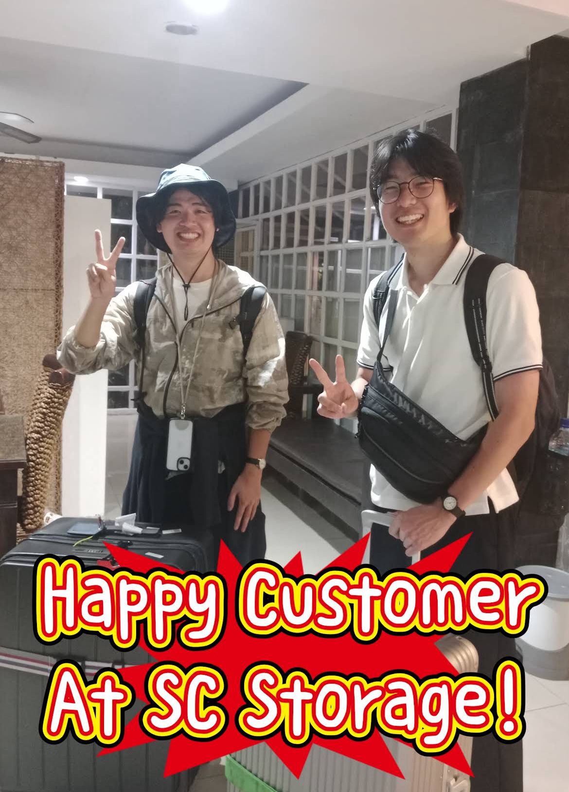 SC Storage customer free pickup Bali